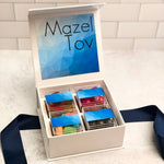 Mazel Tov Blue Candy Box