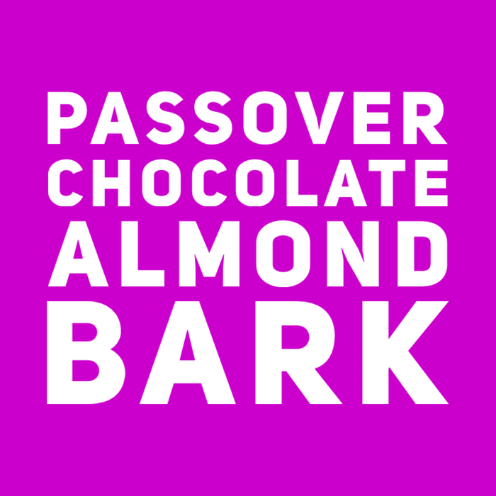 Passover Chocolate Almond Bark